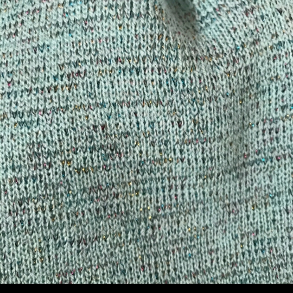 💛Blue spearmint colored winter hat - Picture 3 of 4